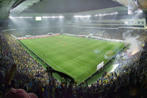 Україна-Австрія - перша гра на Арені Львів